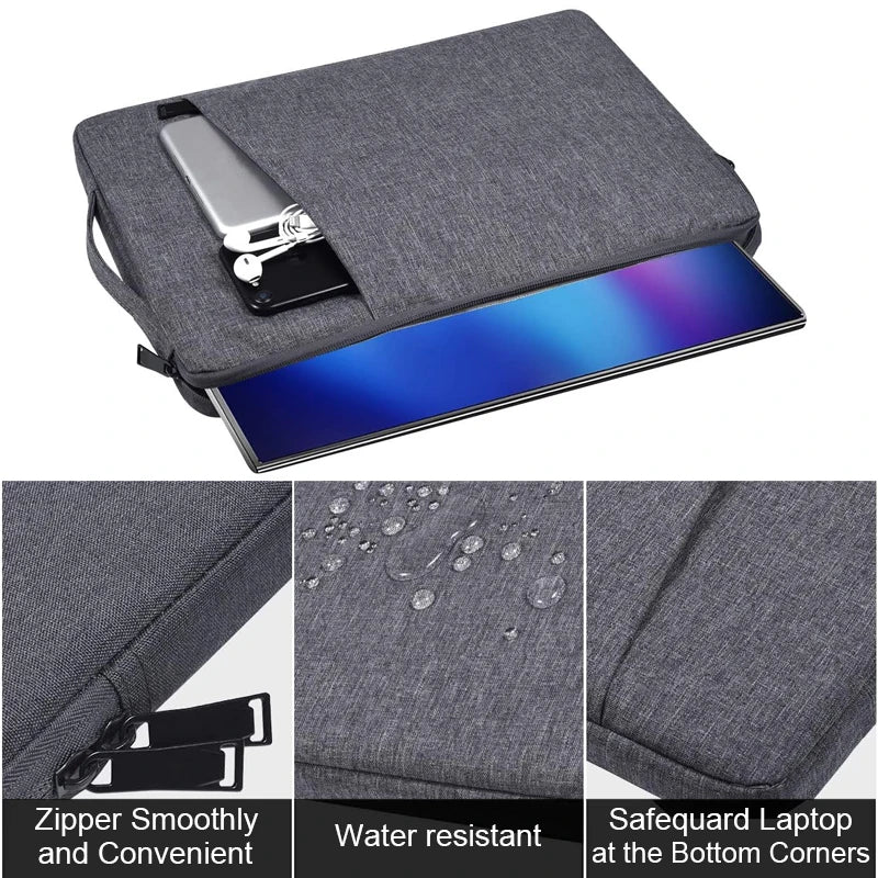 Laptop Sleeve Handbag for Macbook Pro Air 13-15.6 inch