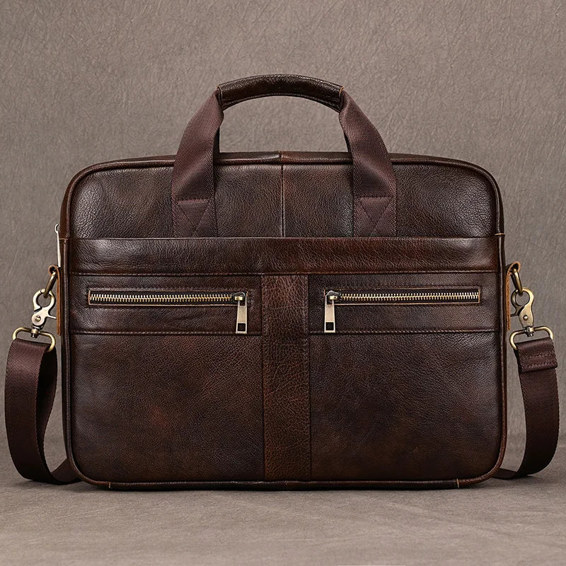 Luufan Leather Briefcase