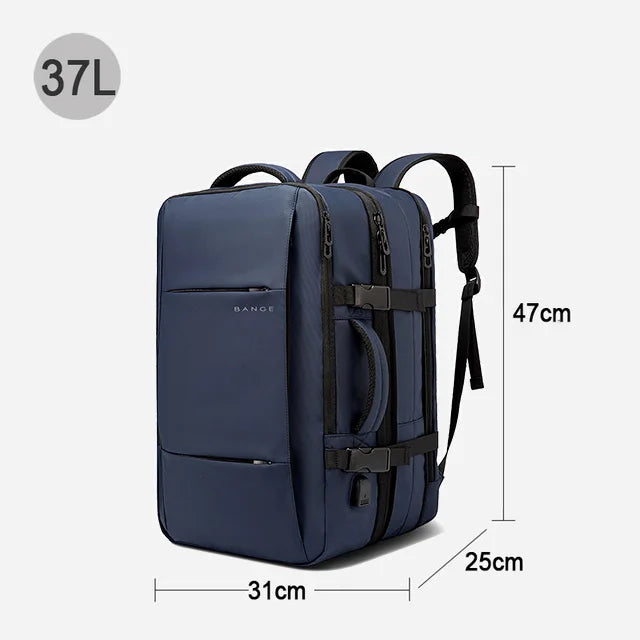BANGE Expandable Waterproof Laptop Backpack