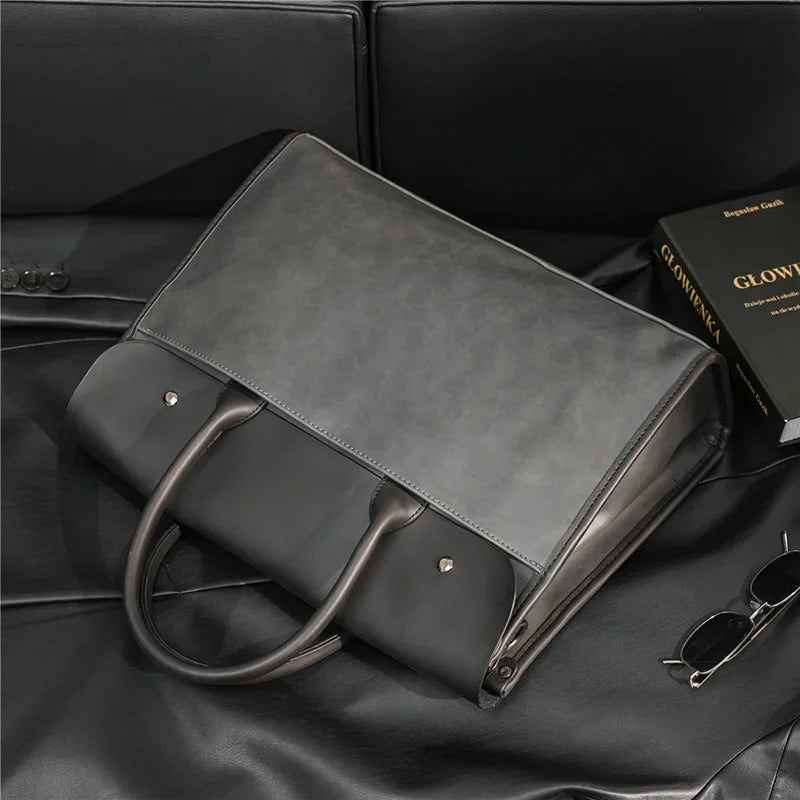 Vintage Leather Men's Briefcase