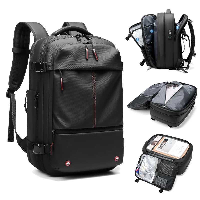 Men's 17" Expandable Laptop Backpack