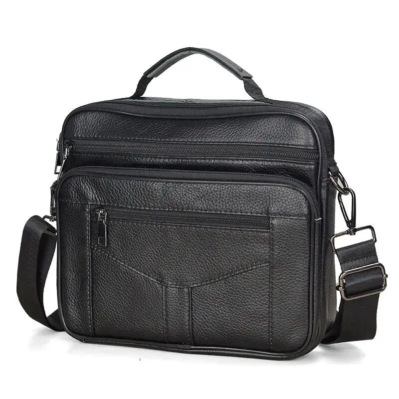 Men's Genuine Leather Messenger Bag