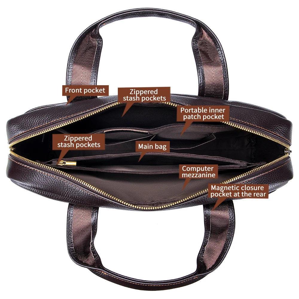 Men's Leather Briefcase