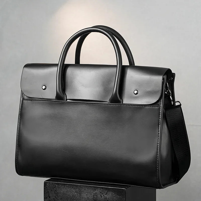 Vintage Leather Men's Briefcase