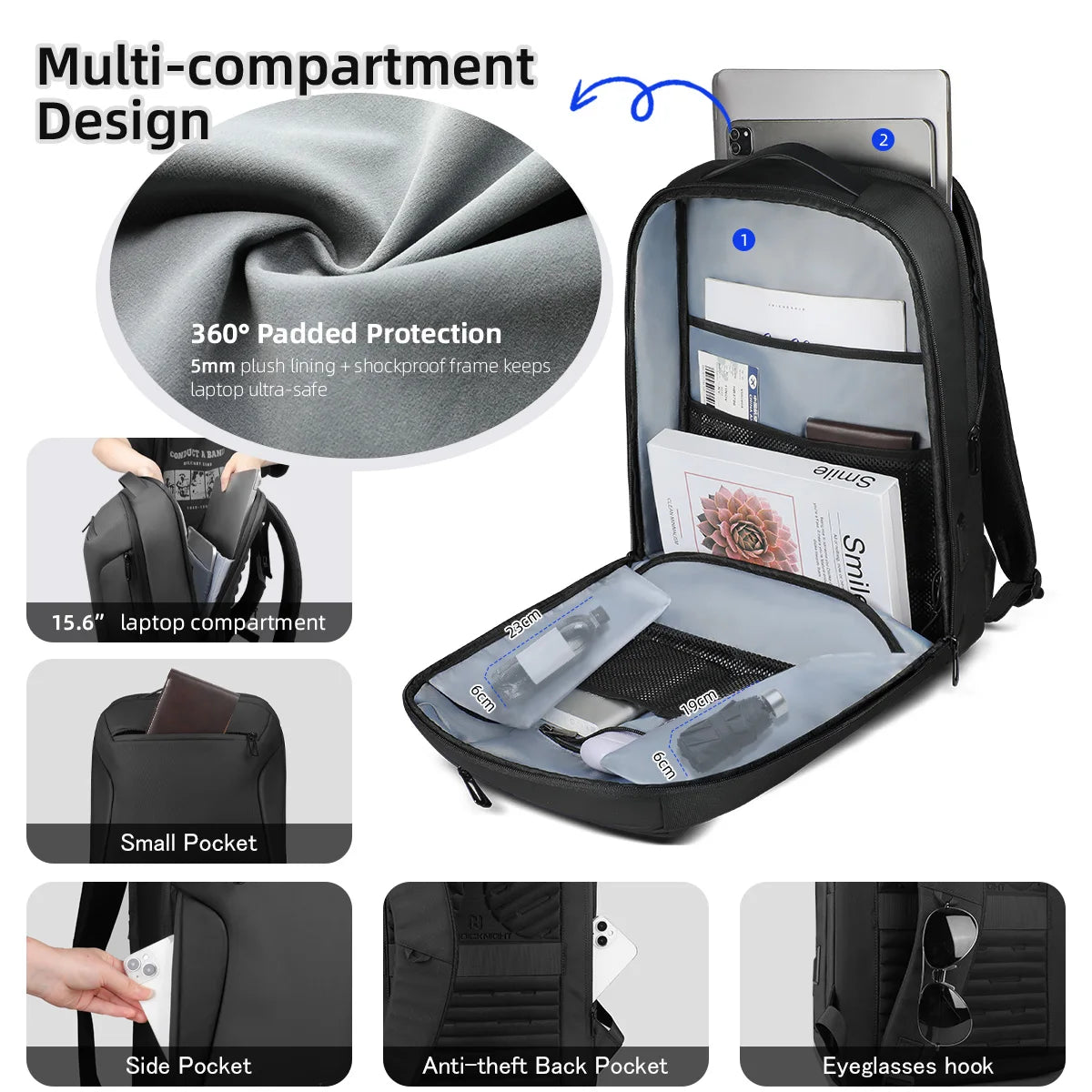 HK Minimalist Business Backpack