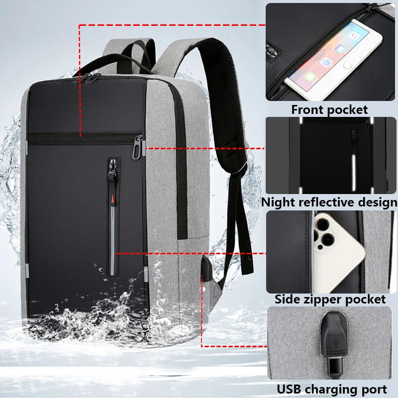 Stylish Waterproof Laptop Backpack