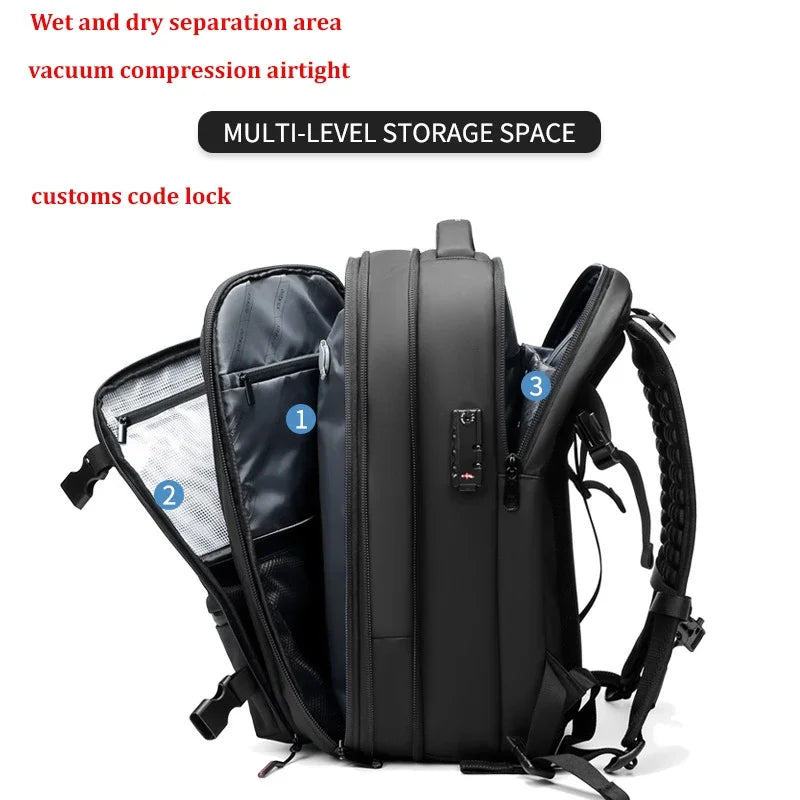 Men's 17" Expandable Laptop Backpack